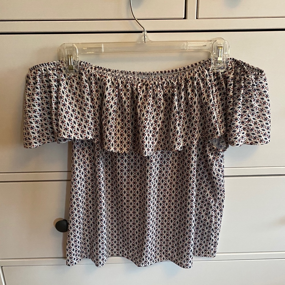 H&M off the shoulder top.